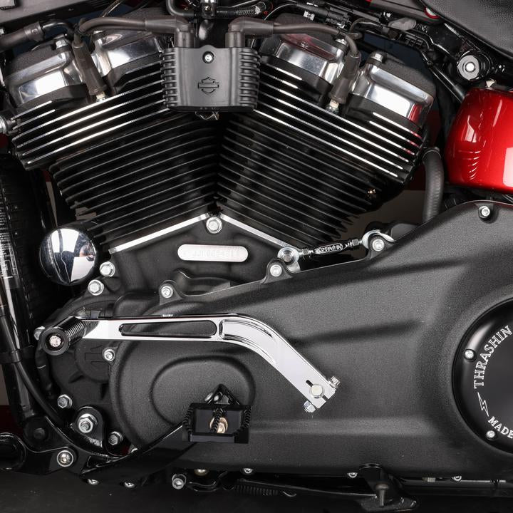 Thrashin Supply Shift Linkage - Dyna/Softail - Chrome