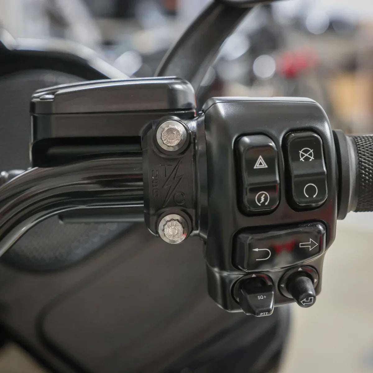 Thrashin Supply Speedway Clutch / Brake Perch Clamp - Black