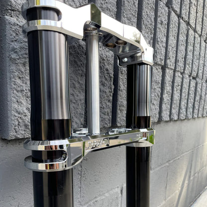 Thrashin Supply Triple Tree Set | Softail - Chrome