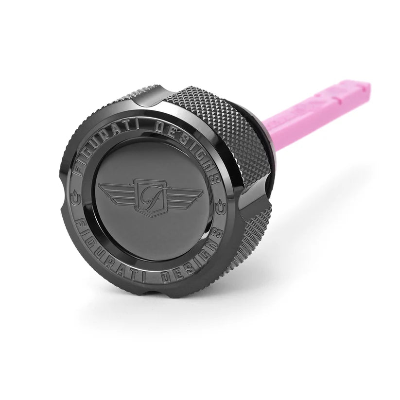 Magnetic Dipstick for Harley-Davidson Softail (2000-2017) - Knurled