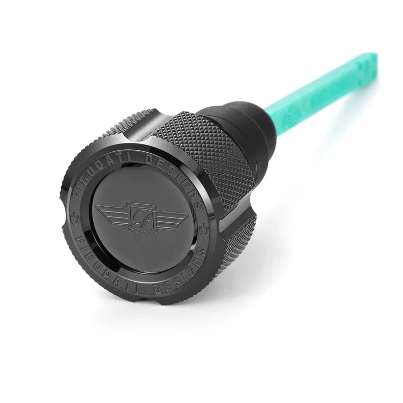 Stainless-Steel Magnetic Engine Oil Knurled Dipstick for Harley-Davidson Dyna (2006-2017)