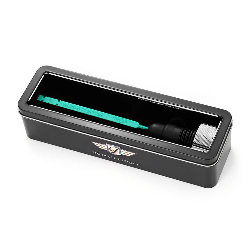 Stainless-Steel Magnetic Engine Oil Knurled Dipstick for Harley-Davidson Dyna (2006-2017)