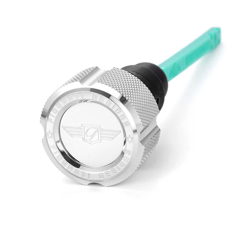 Stainless-Steel Magnetic Engine Oil Knurled Dipstick for Harley-Davidson Dyna (2006-2017)