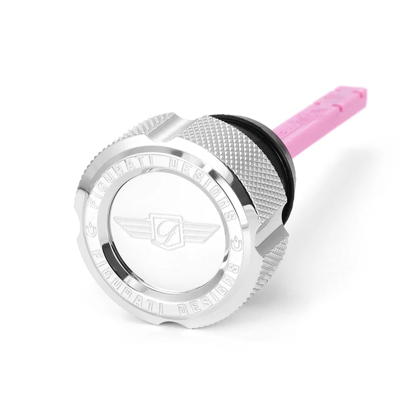 Stainless-Steel Magnetic Engine Oil Dipstick for Harley-Davidson Softail Knurled (2000-2017)