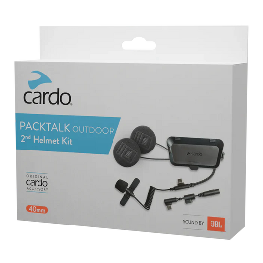 Cardo Systems Packtalk Outdoor 2Nd Helmet Kit With Sound By Jbl