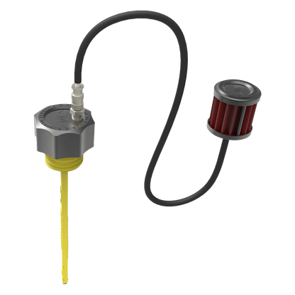 Performance Aluminium Magnetic Curved Engine Oil Dipstick for Touring M8 (2017-2025)