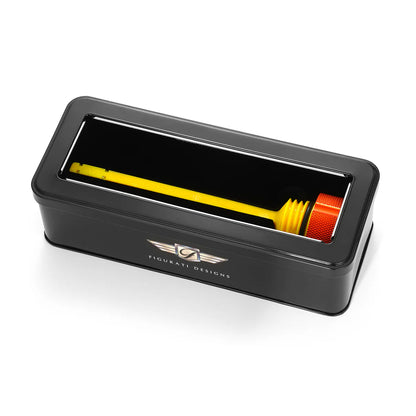 Performance Aluminium Magnetic Knurled Engine Oil Dipstick for Touring M8 (2017-2025)