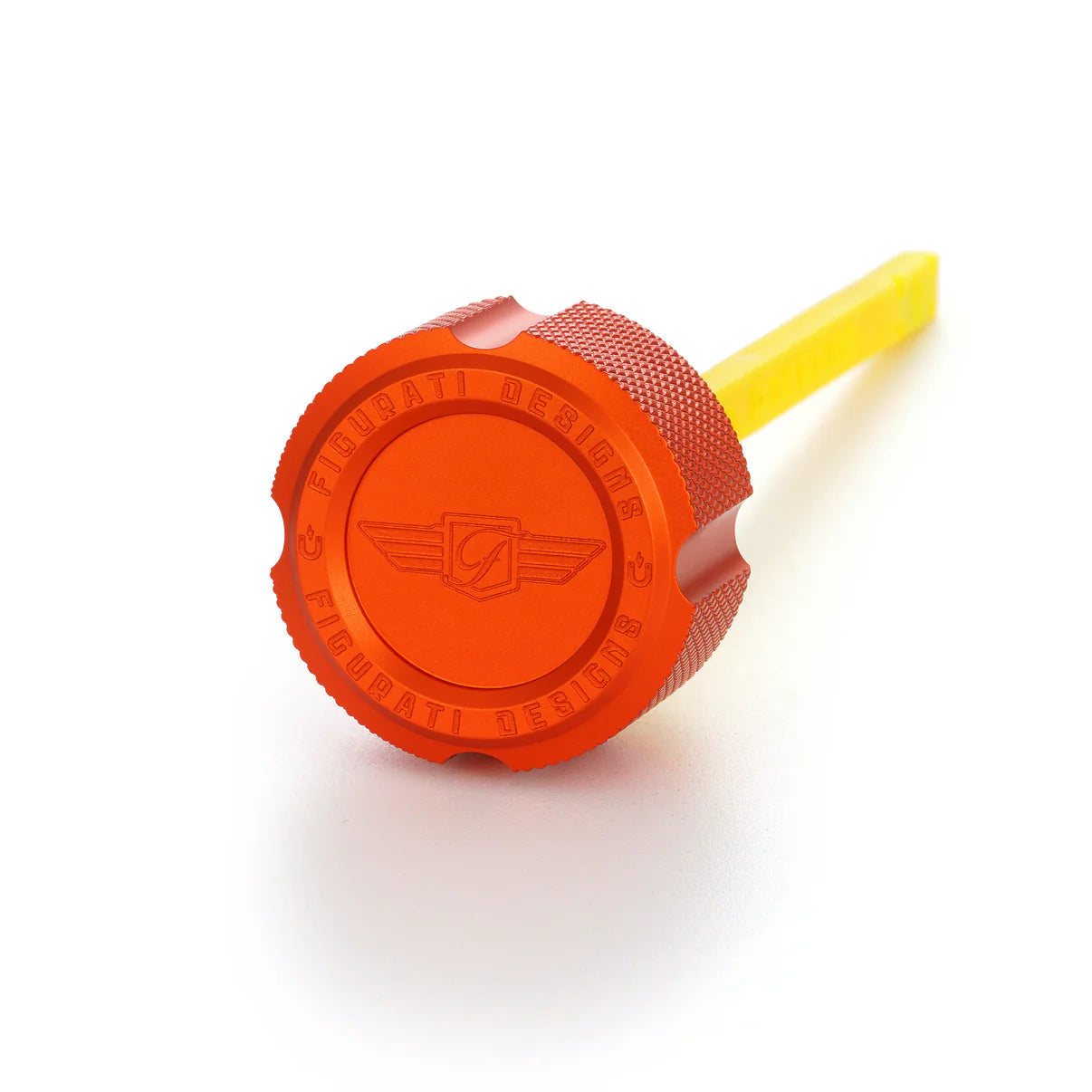 Performance Aluminium Magnetic Knurled Engine Oil Dipstick for Touring M8 (2017-2025)