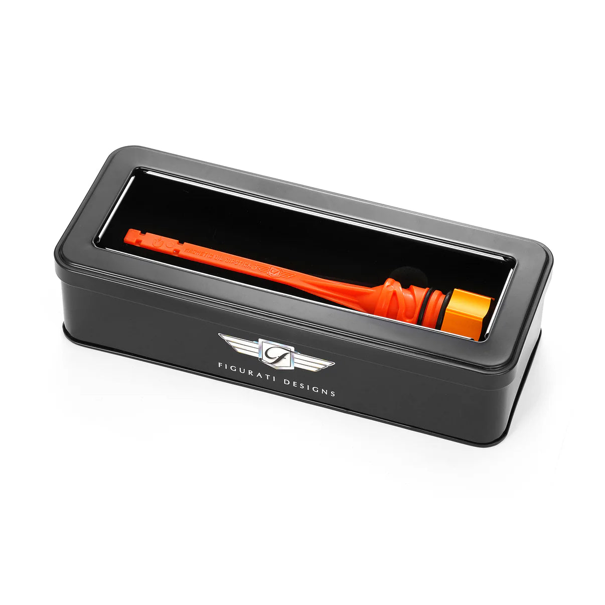 Performance Aluminium Magnetic Curved Engine Oil Dipstick for Softail M8 (2018-2025)