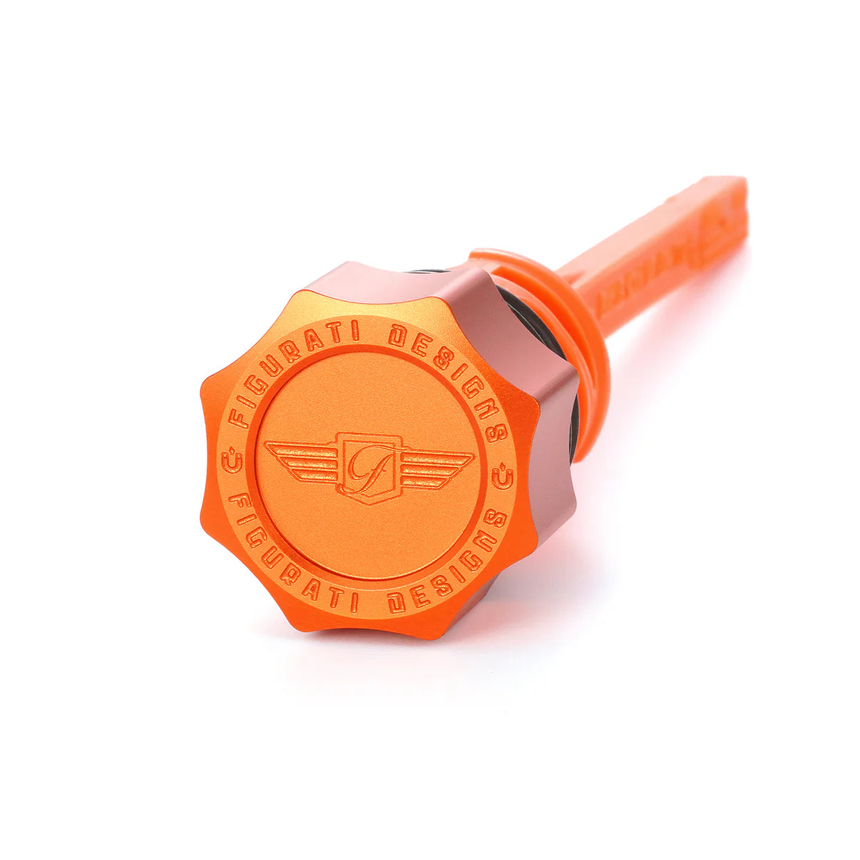 Performance Aluminium Magnetic Curved Engine Oil Dipstick for Softail M8 (2018-2025)