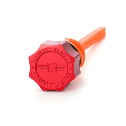 Performance Aluminium Magnetic Curved Engine Oil Dipstick for Softail M8 (2018-2025)