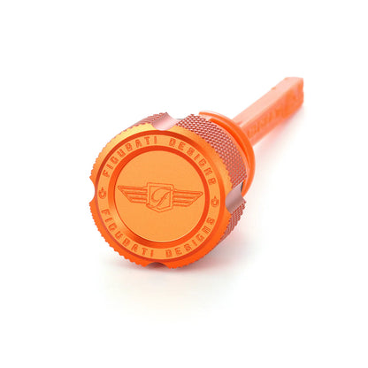 Performance Aluminium Magnetic Knurled Engine Oil Dipstick for Softail M8 (2018-2025)