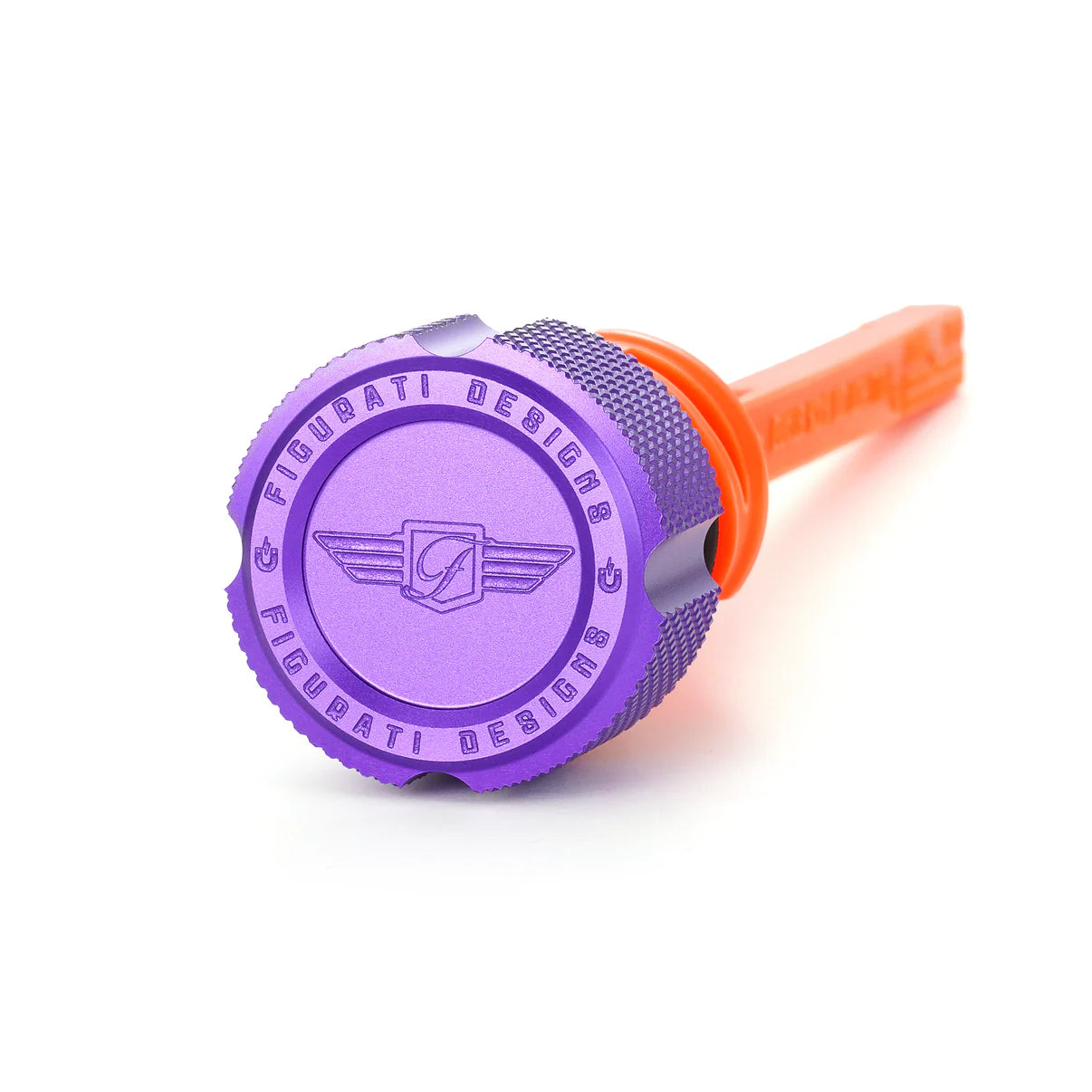 Performance Aluminium Magnetic Knurled Engine Oil Dipstick for Softail M8 (2018-2025)