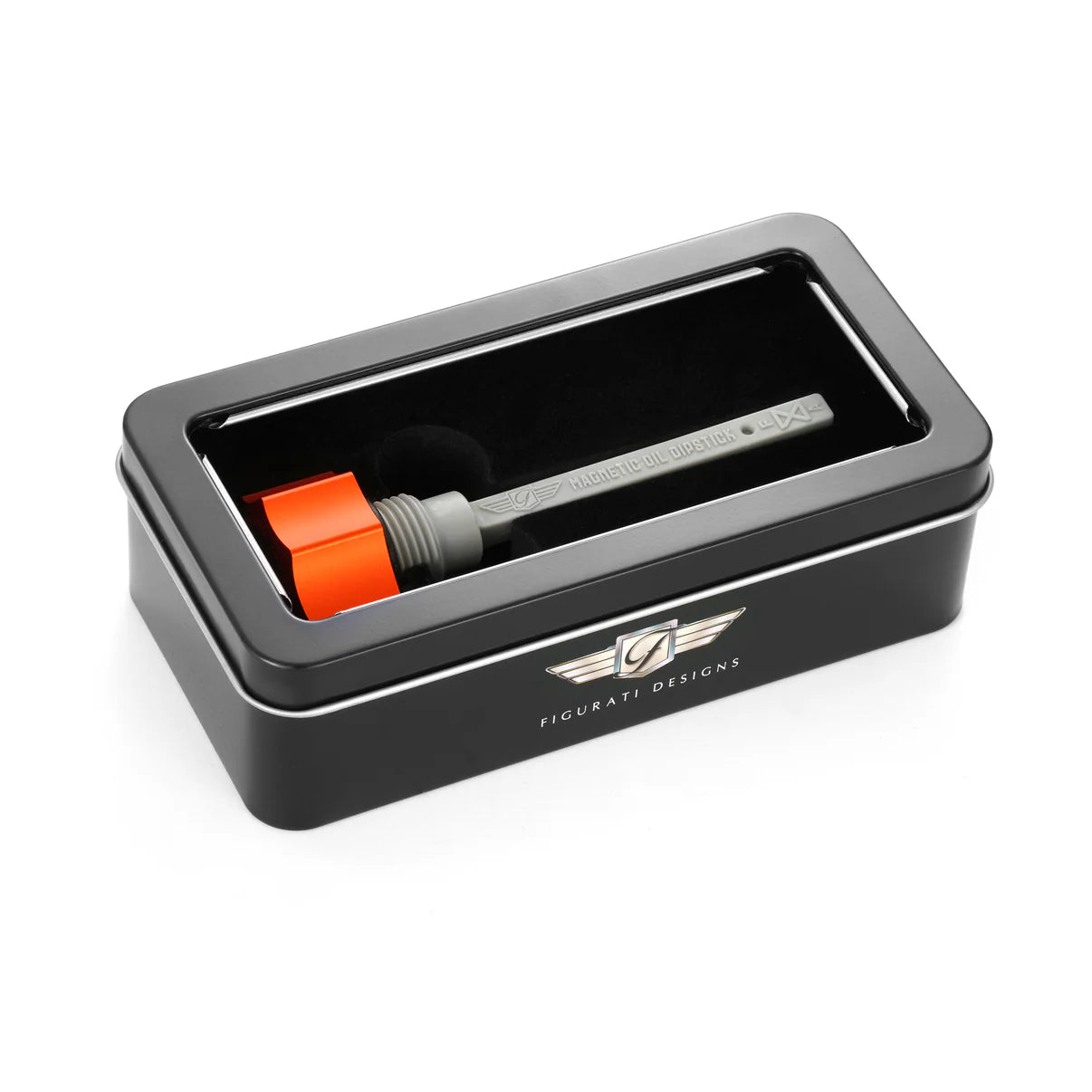 Performance Aluminium Magnetic Curved Transmission Dipsticks for Harley-Davidson M8 (2017-2025)