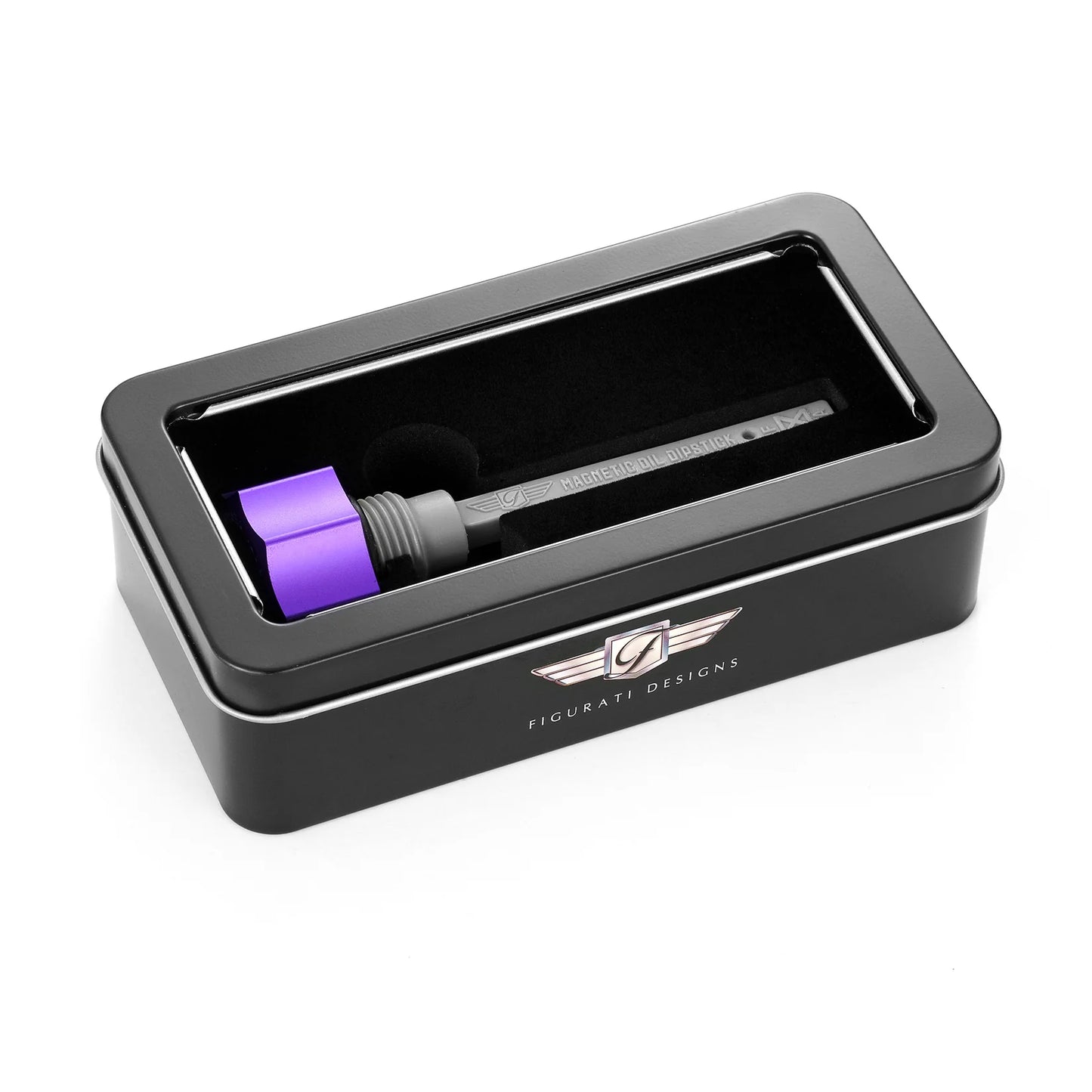 Performance Aluminium Magnetic Curved Transmission Dipsticks for Harley-Davidson M8 (2017-2025)