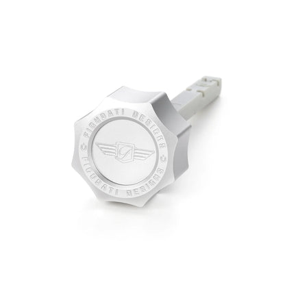 Performance Aluminium Magnetic Curved Transmission Dipsticks for Harley-Davidson M8 (2017-2025)