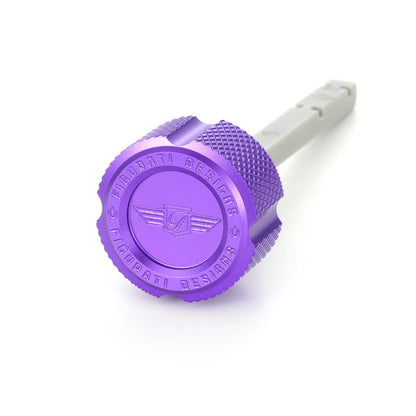 Performance Aluminium Magnetic Knurled Transmission Dipsticks for Harley-Davidson M8 (2017-2025)