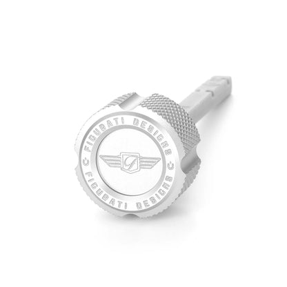 Performance Aluminium Magnetic Knurled Transmission Dipsticks for Harley-Davidson M8 (2017-2025)