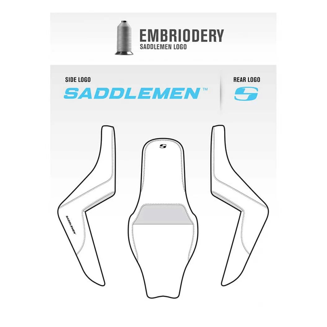 Saddlemen 2008-2022 Flhr, Flht, Flhx & Fltr Step-Up™ Front & Rear Ls Extended Reach Seat
