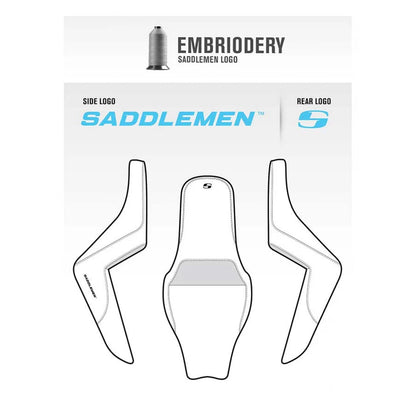 Saddlemen 2008-2022 Flhr, Flht, Flhx & Fltr Step-Up™ Front & Rear Ls Extended Reach Seat
