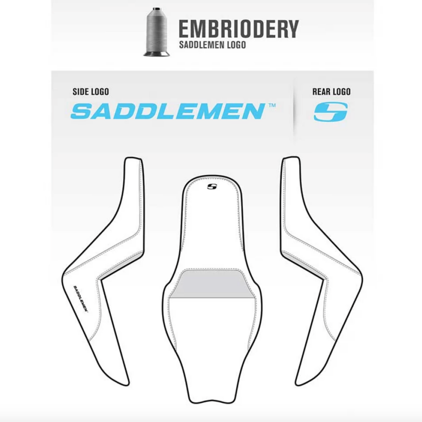Saddlemen 2008-2020 Flhr, Flht, Flhx & Fltr Step-Up™ Front & Rear Ls Seat