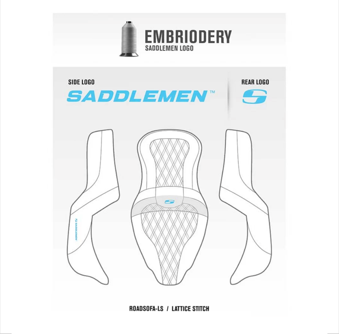 Saddlemen 2008-2022 Flhr, Flht, Flhx & Fltr Roadsofa™ Ls Seat