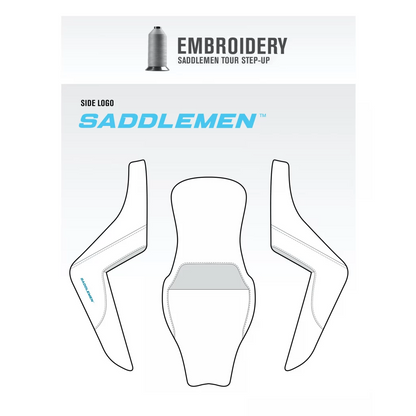 Saddlemen 2006-2017 Fxd, Fxdwg, Fld Dyna Tour Step-Up Tr Seat
