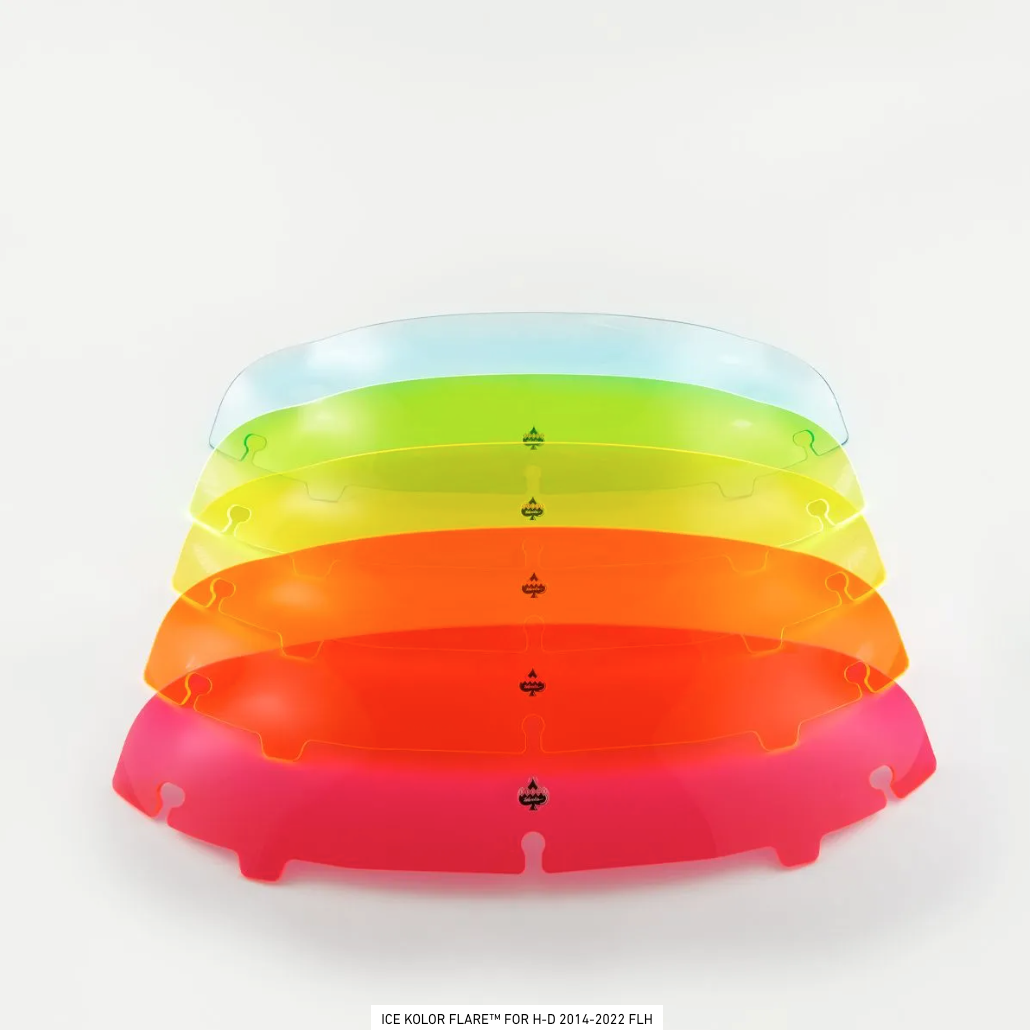 Klock Werks Ice Kolor Flare™ For H-D 2014-2022 Flh