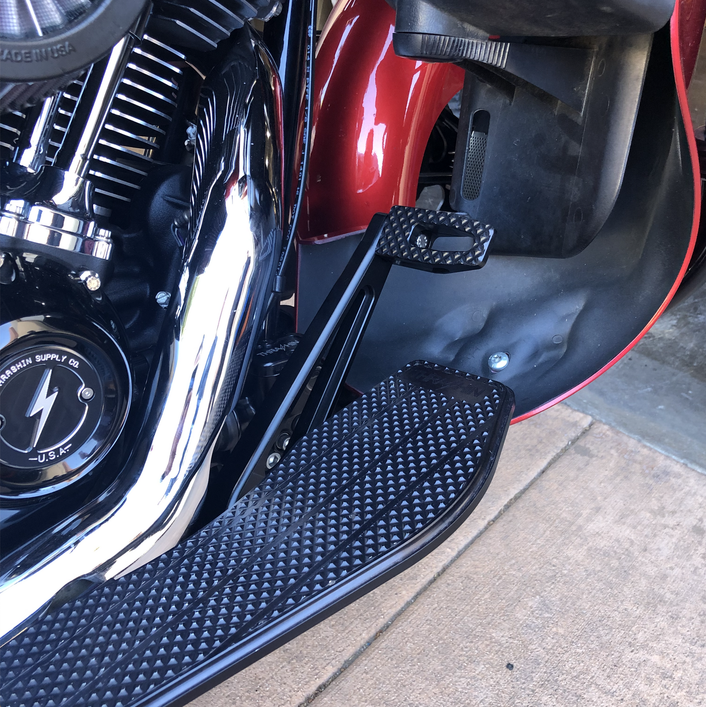 Thrashin Supply Adjustable Bagger Brake Arm