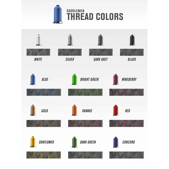 Saddlemen 2008-2023 Flhr, Flht, Flhx & Fltr (Touring Models) - Includes Trikes (09-13) Tour Step-Up™ Seat W/ Rider Backrest Tuck & Roll