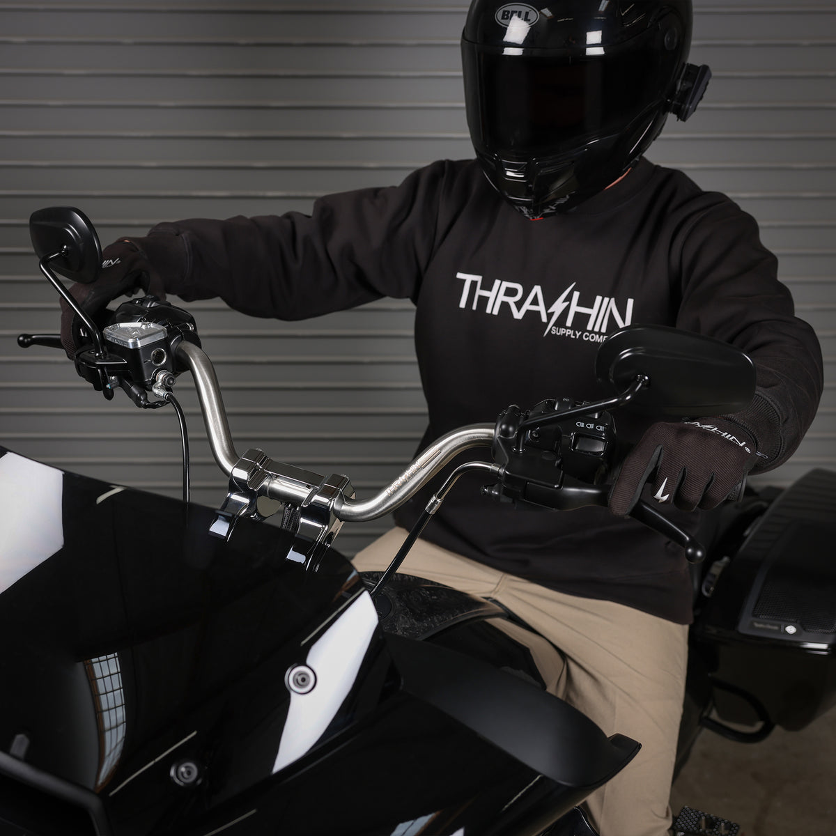 Thrashin Supply 2024-2025 Flh / Fltrx High Bend Bars - Stainless