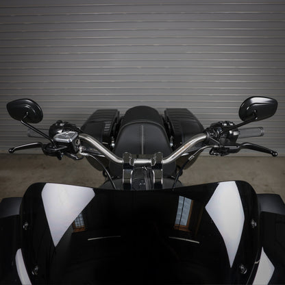 Thrashin Supply 2024-2025 Flh / Fltrx Mid Bend Bars - Stainless