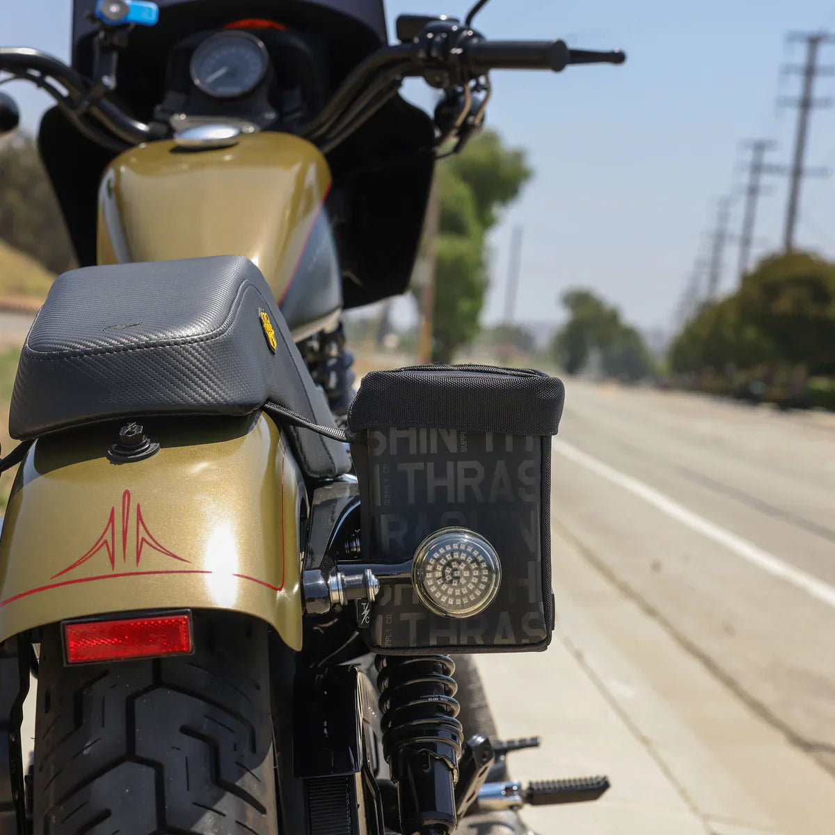 Thrashin Supply Mini Essential Saddlebags | 8 Liters