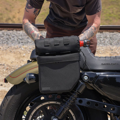 Thrashin Supply Mini Essential Saddlebags | 8 Liters