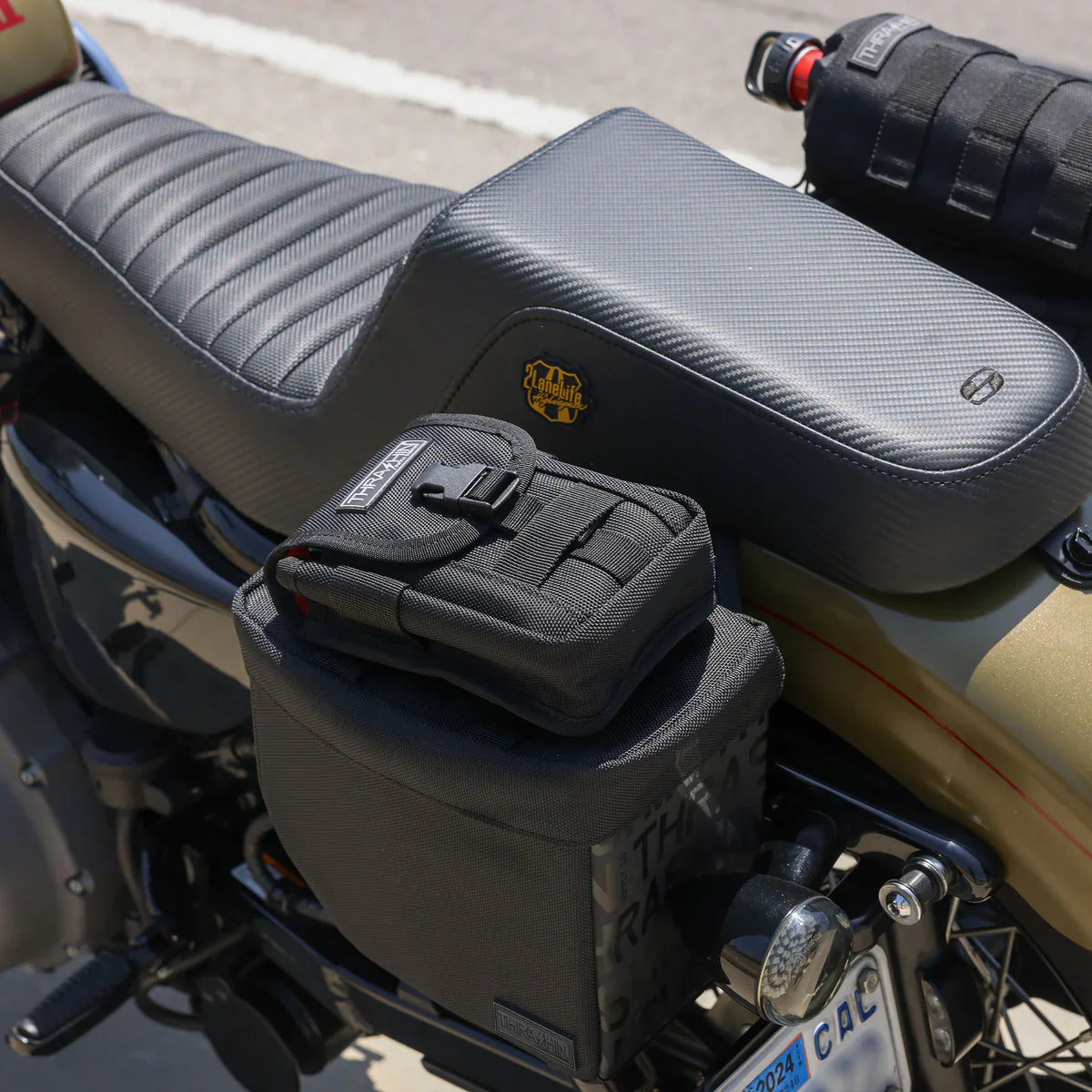 Thrashin Supply Mini Essential Saddlebags | 8 Liters