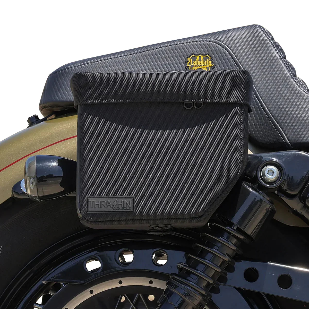 Thrashin Supply Mini Essential Saddlebags | 8 Liters