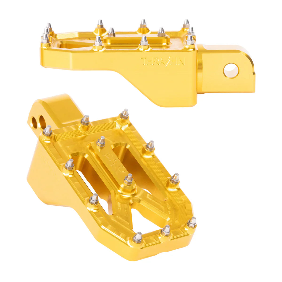 Aggressor Foot Pegs - Gold