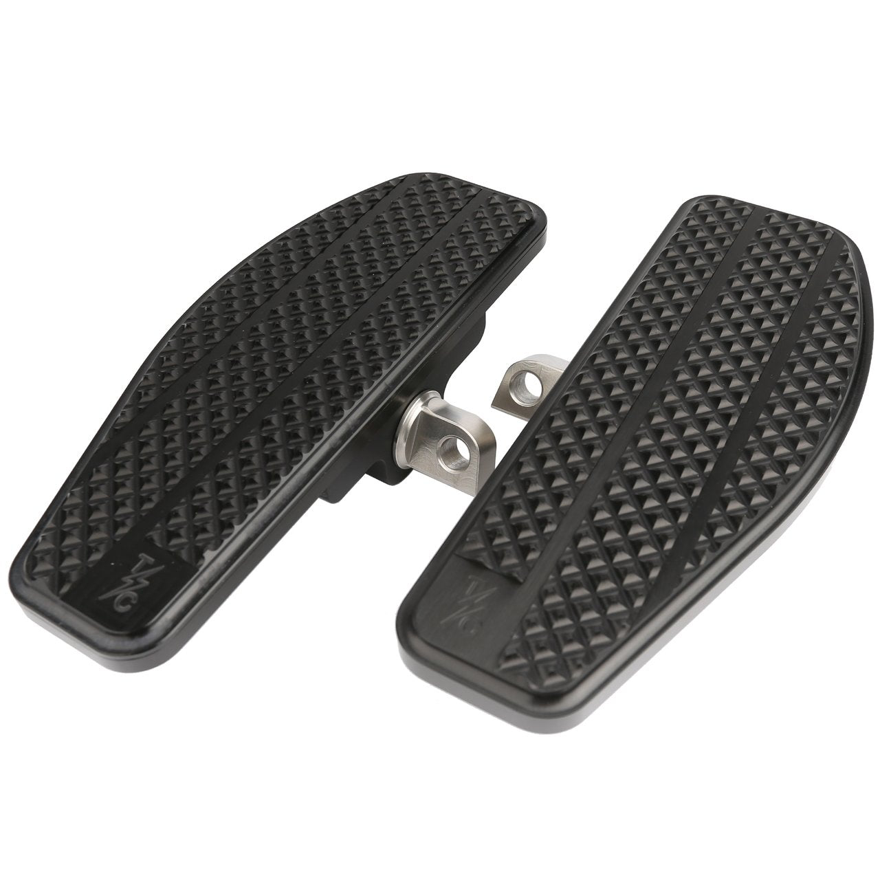 Thrashin Supply Mini Floorboards - Black - Dyna, Sportster, Fxr, Softail...