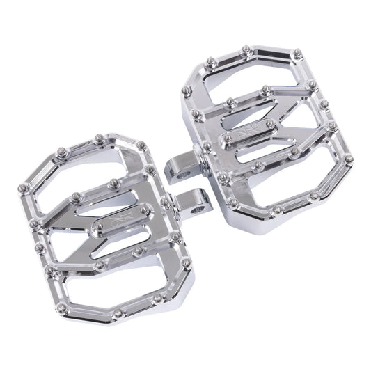 Aggressor Mini Floorboards - Chrome