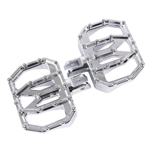 Aggressor Mini Floorboards - Chrome