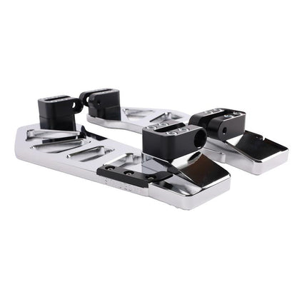 Thrashin Supply Apex Floorboard Tail Extension With 1/2 Lift Kit - Chrome