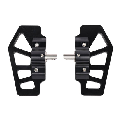 Thrashin Supply Apex Mini Floorboards - Black - Dyna, Sportster, Fxr, Softail