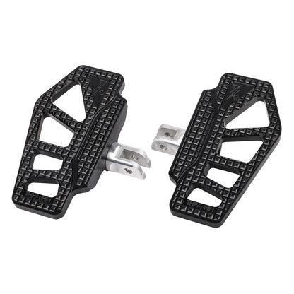 Thrashin Supply Apex Mini Floorboards - Black - Dyna, Sportster, Fxr, Softail