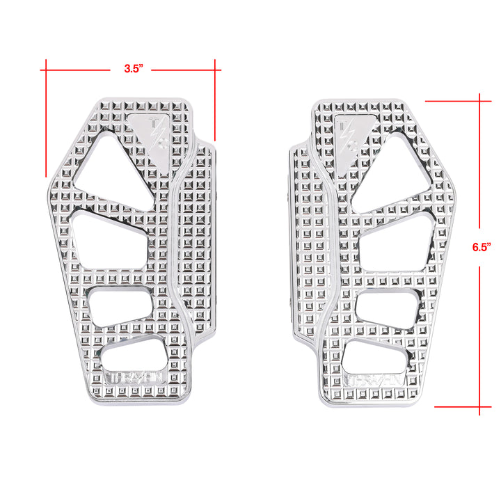 Thrashin Supply Apex - Bagger Passenger Floorboards - Chrome