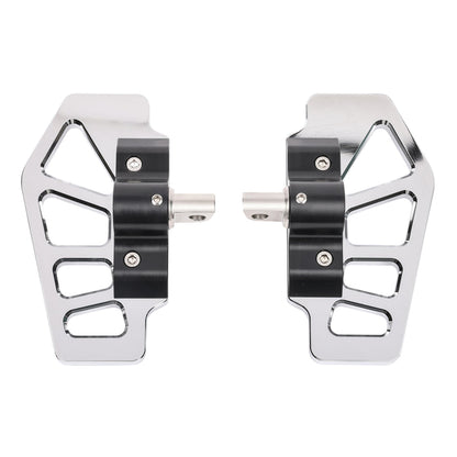 Thrashin Supply Apex Mini Floorboards - Chrome - Dyna, Sportster, Fxr, Softail