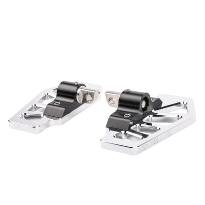 Thrashin Supply Apex Mini Floorboards - Chrome - Dyna, Sportster, Fxr, Softail