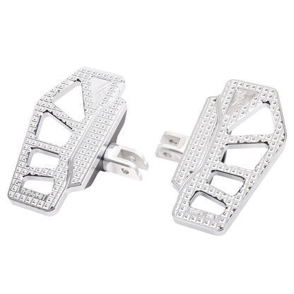 Thrashin Supply Apex Mini Floorboards - Chrome - Dyna, Sportster, Fxr, Softail