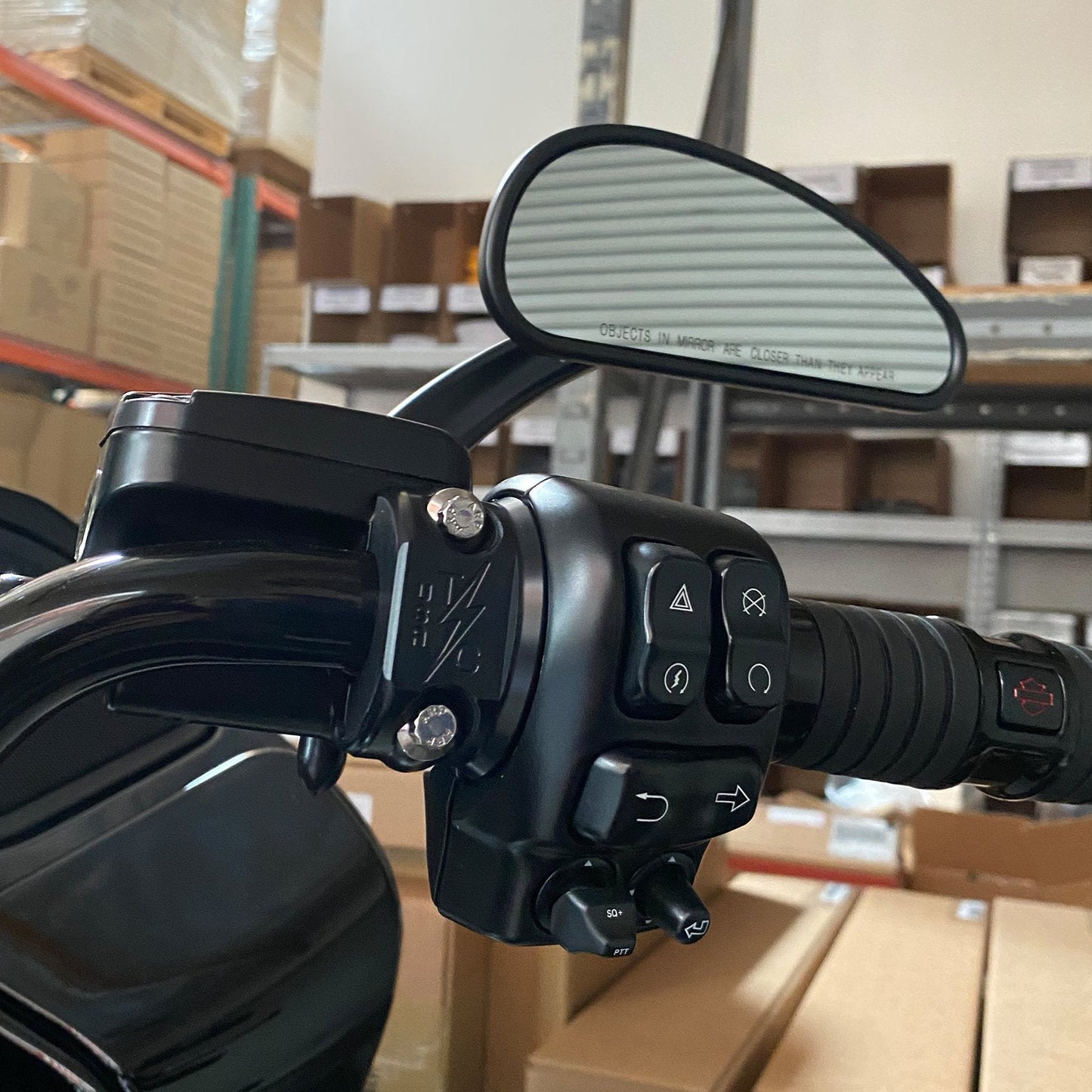 Thrashin Supply Clutch / Brake Perch Clamp - All Black