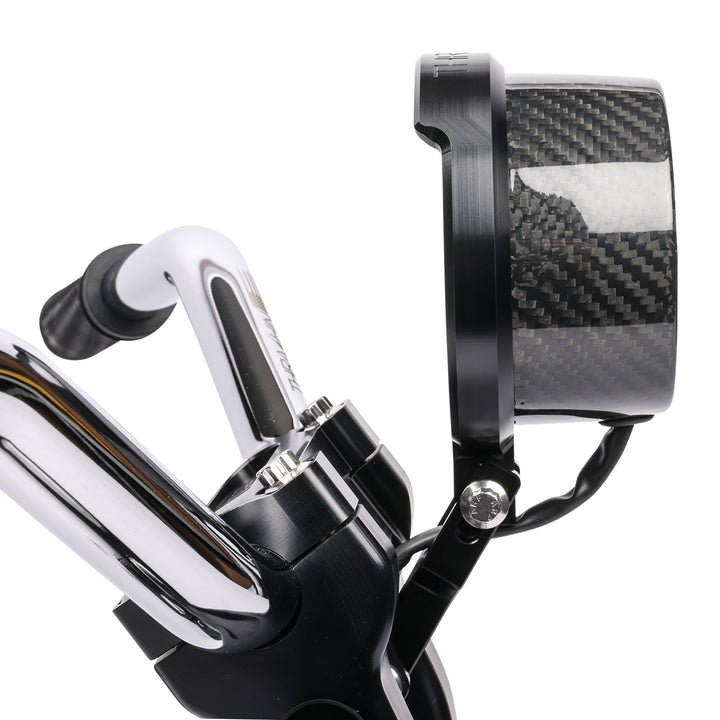 Thrashin Supply Lowrider S Gauge Relocation - Black