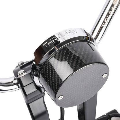 Thrashin Supply Lowrider S Gauge Relocation - Chrome